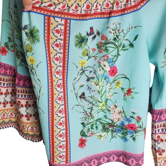 UMGEE Straight Off the Runway Off the Shoulder Top boho chic - Picture 10 of 15